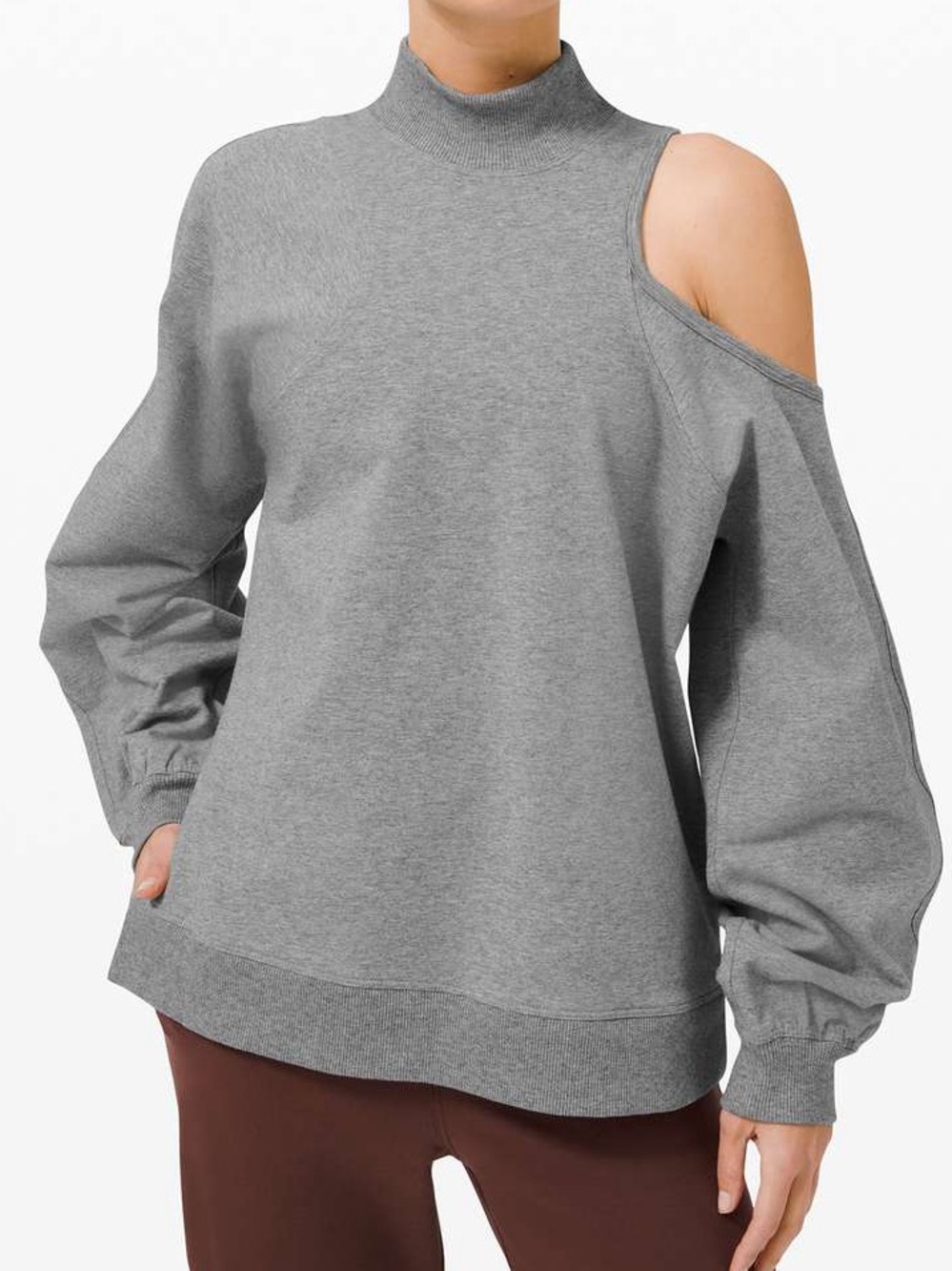 Lululemon LA Asymmetrical-Cut-Out Crew